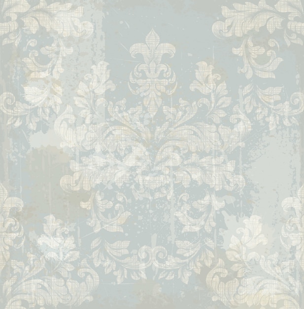 Vector damask pattern texture