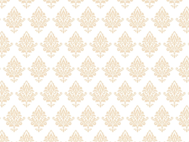 Vector damask pattern