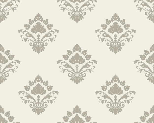 Vector damast naadloze patroonelement vector klassieke luxe ouderwetse damast ornament koninklijke victoriaanse naadloze textuur voor wallpapers textiel inwikkeling vintage prachtige bloemen barok sjabloon