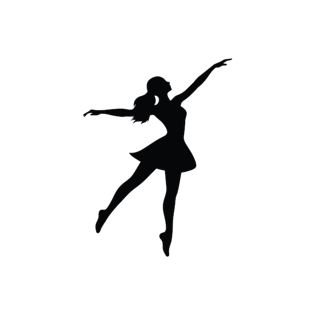 Dancer icon simple vector illustration