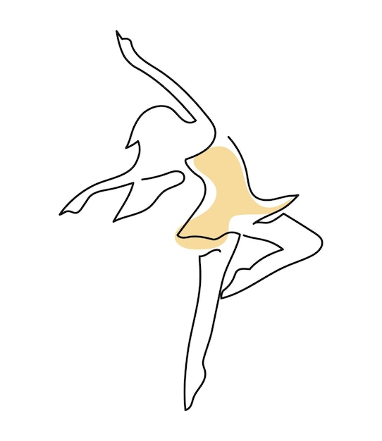 Dancing ballerina