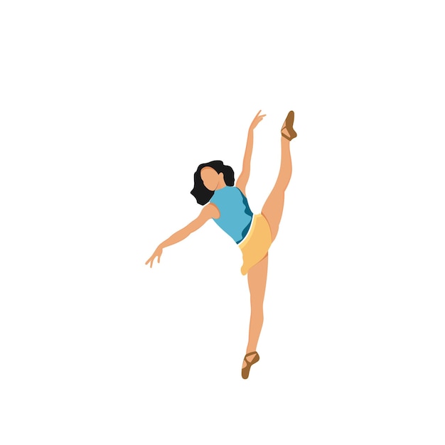 dancing woman icon