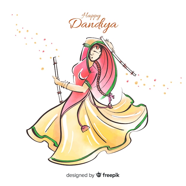 Dandiya dancer