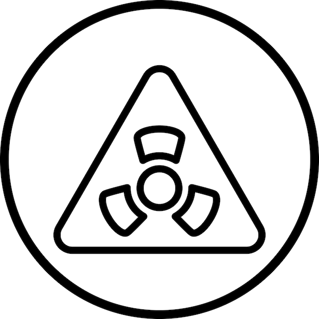 Vector danger icon style