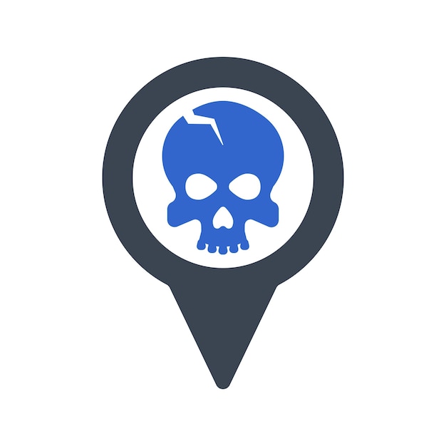 Danger location icon