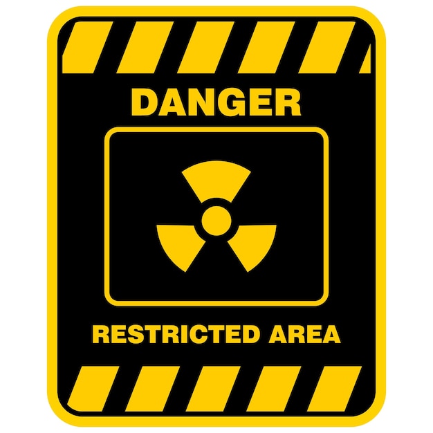 Danger, sign and board vector