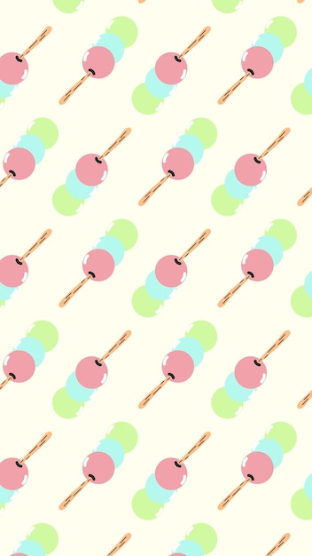 dango asian japanese food design banner, poster background