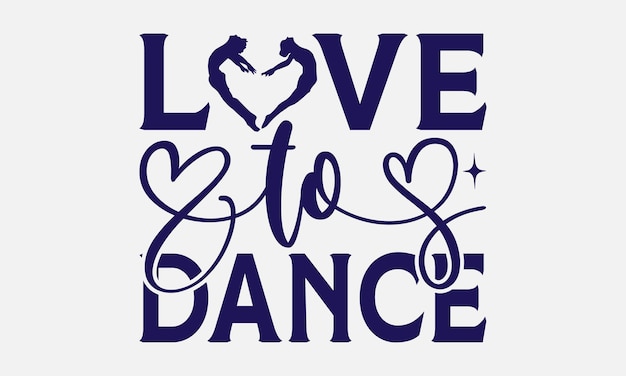 Dansen SVG Design Dance TShirt Design Disco Lovers Quotes