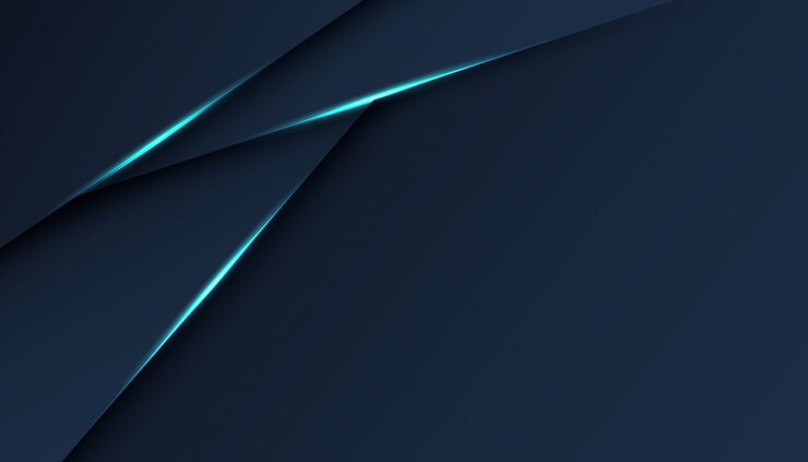 Vector dark abstract background with dark blue overlap layers.