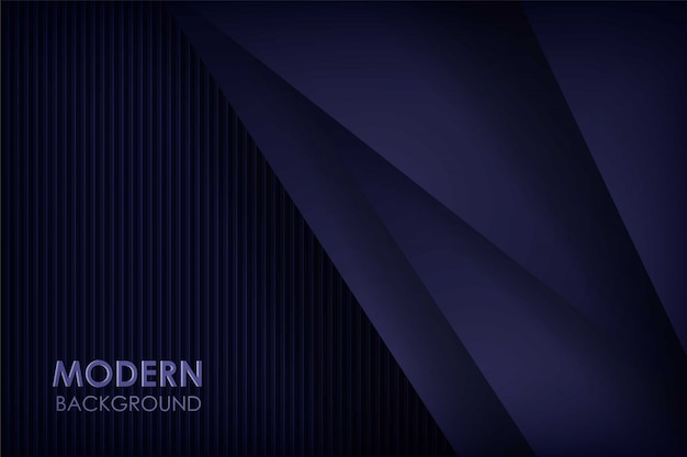 Dark abstract background with navy overlap layers. Texture pattern element decoration.