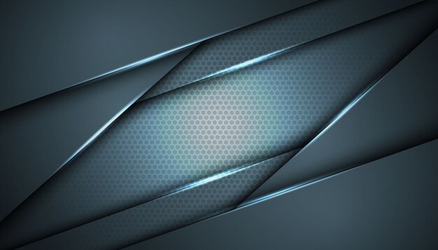 Dark abstract background with overlap layers. luxury design concept.