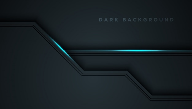 Dark abstract background with overlap layers