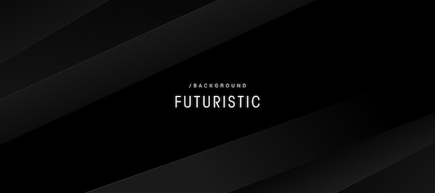 Dark abstract geometric futuristic background