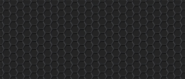 Dark background honeycomb carbon metal