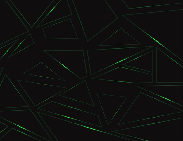 Vector dark background neon line electro thechnology background