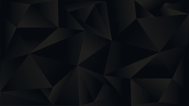 dark background in triangulation style. Triangles. Black Friday