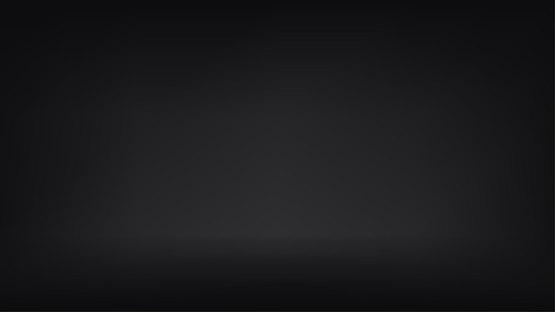 Vector dark black gradient abstract background modern empty background