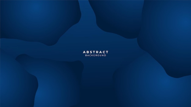 Dark blue abstract background