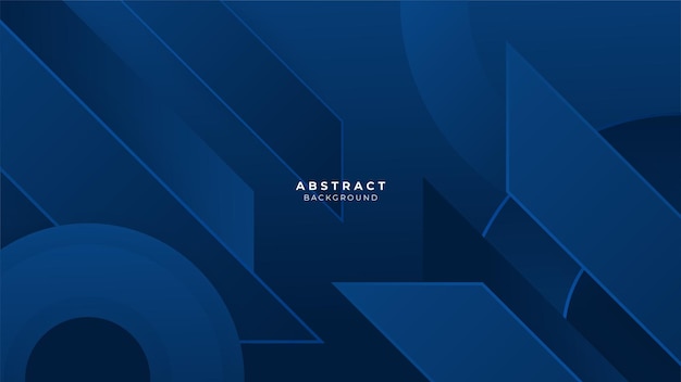 Vector dark blue abstract background