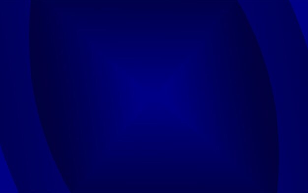 両側にフレームが形成された青い抽象曲線の暗いベクトル背景