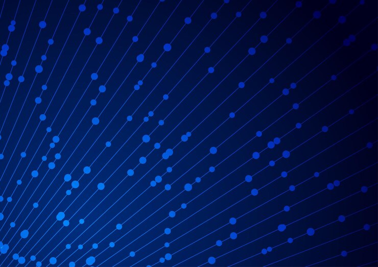 Vector dark blue abstract hitech futuristic background
