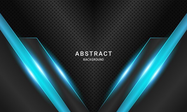 Dark blue abstract modern background for social media design vector