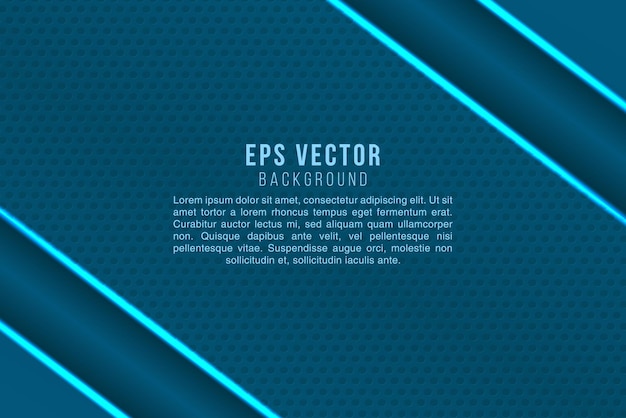 濃い青色の背景 編集可能な eps ベクター バック グラウンド 光沢のある光の効果 シンプル モノクロ