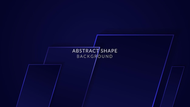 dark blue background with rectangle shapes and light lines