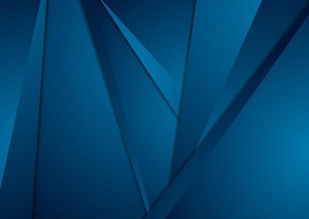 Dark blue corporate material abstract background