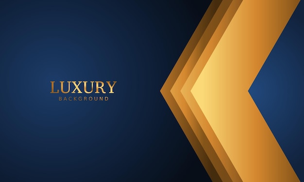 Dark blue luxury premium background