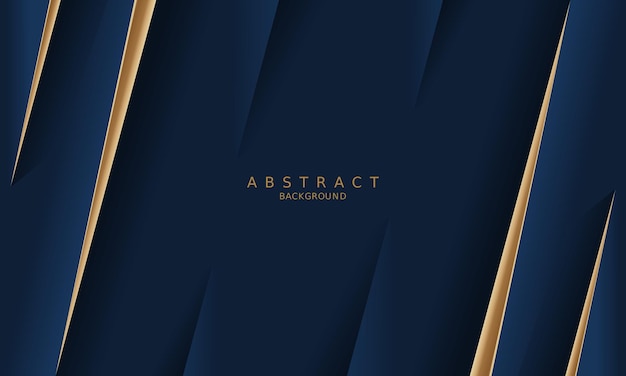 Dark blue luxury premium background