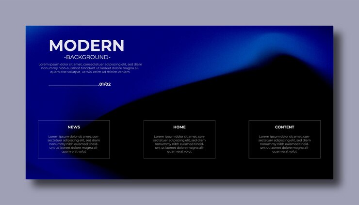Vector dark blue vector abstract layout shining colorful illustration in blur style background for design
