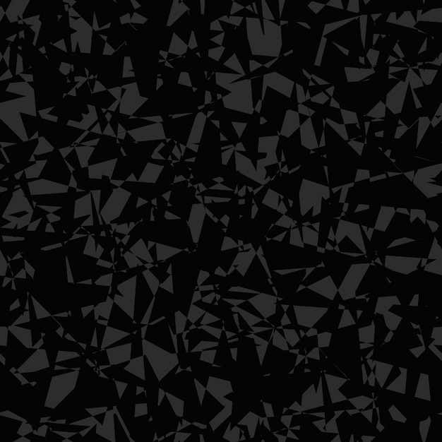 Dark Broken. Decorative vector seamless pattern. Repeating background. Tileable wallpaper print.