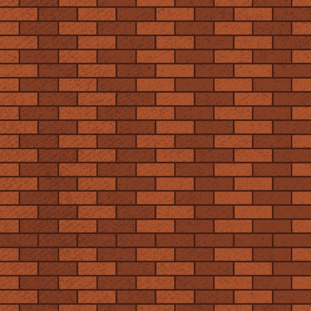 Dark brown brick wall seamless background