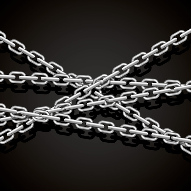 Vector dark chains