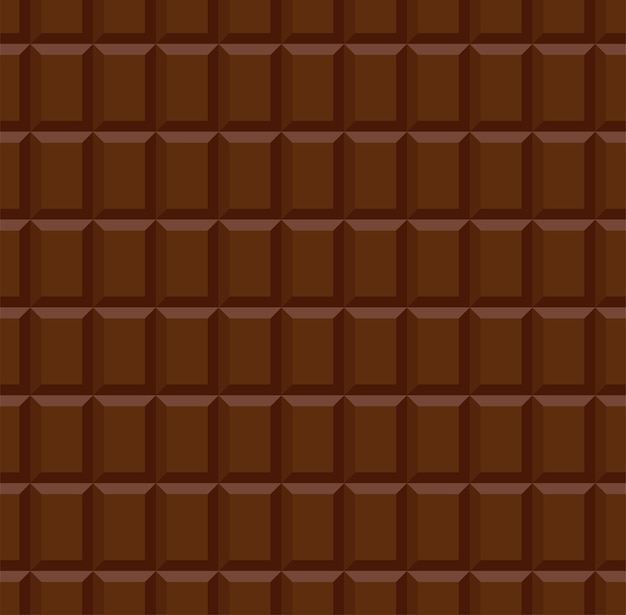 Dark chocolate background for wallpaper or graphic design poster isolated vector