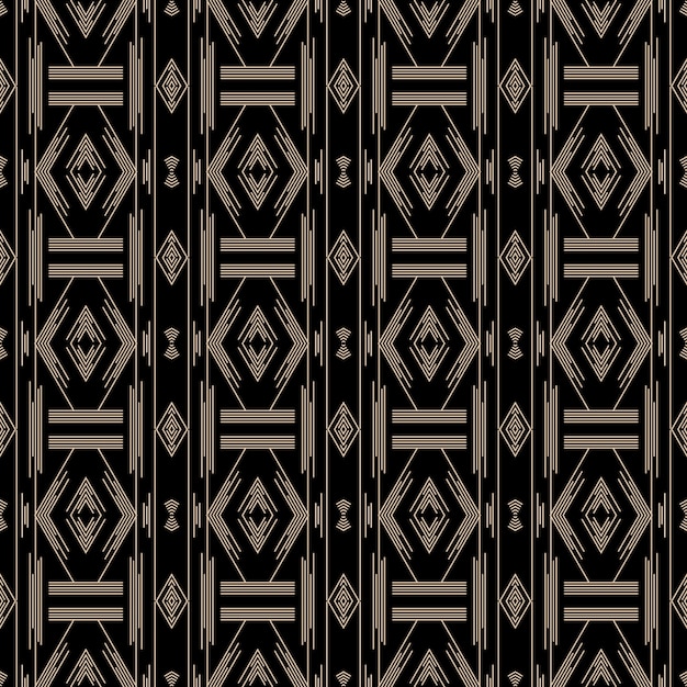 Vector dark decorative pattern background