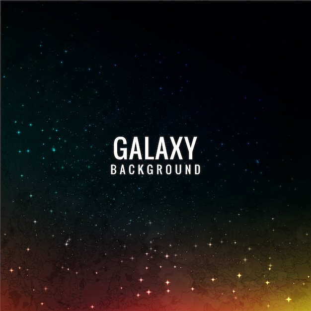 Dark galaxy background design