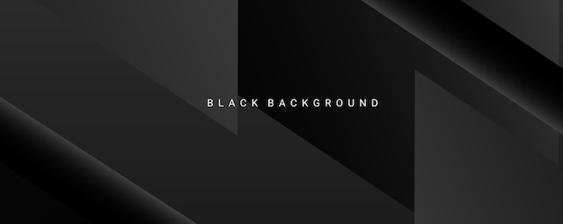 暗い幾何学的な黒の抽象的な背景のエレガントな装飾的なデザイン パターン