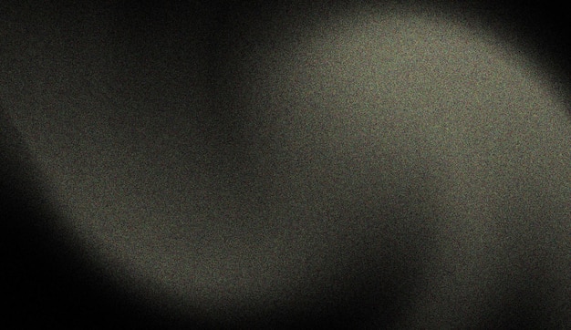 Dark Grainy Texture Background with Soft Light and Shadow Gradient Effect for Atmospheric Design Projects