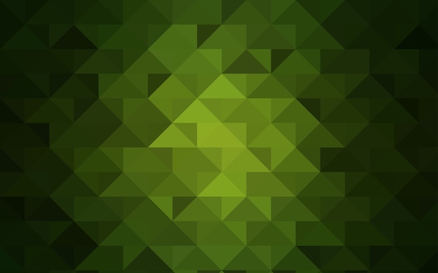 Vector dark green vector polygon abstract pattern