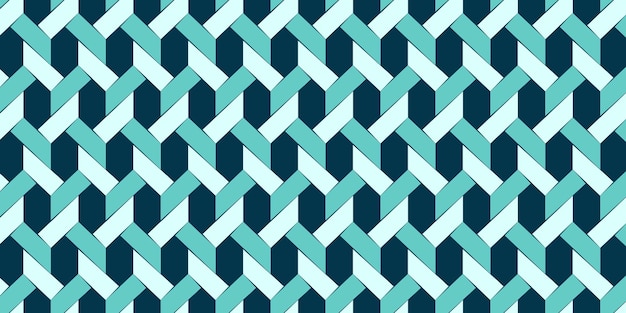 Dark green woven seamless pattern suitable for wall decoration interior design wallpaper