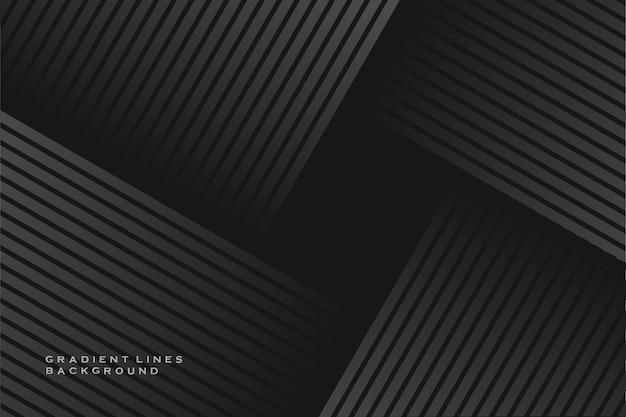 Dark grey color in modern background Abstract straight lines background