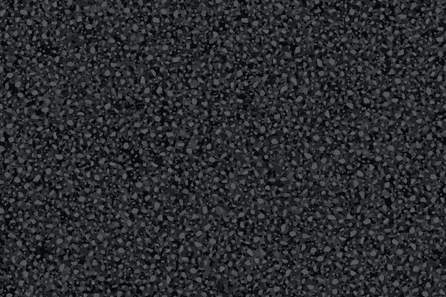 Dark grey textured asphalt seamless texture top view