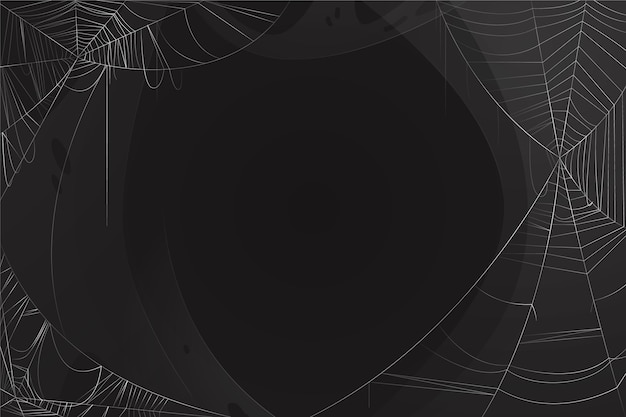 Dark halloween background with empty space