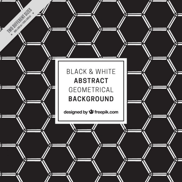 Dark hexagonal background