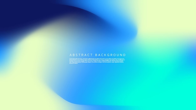 Dark Light Blue and Yellow Gradient Abstract Background