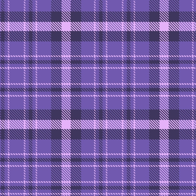 Dark and light Purple seamless plaid pattern