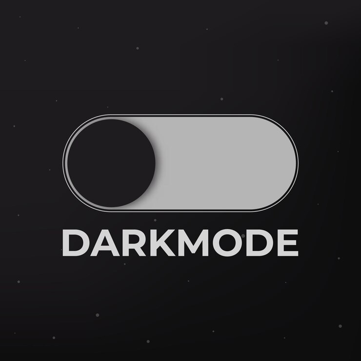 Vector dark mode icon symbol banner dark, mode, icon, symbol, banner