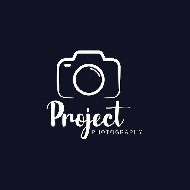 Dark photography logo